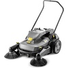 image:imageKrcher Walk Behind Outdoor Push Sweeper S 4 Twin GoFurther for Workshops Sidewalks Driveways or Garages with Debris Grabber 525 Gallon Capacity 268 Sweeping WidthGray