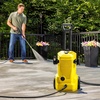 image:imageKrcher K 4 Foam Cannon 1900 PSI Electric Pressure Washer with Turbo Nozzle and Large Wheels for AllTerrain Home Maintenance and Foam Cannon for Vehicle Cleaning