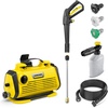 image:imageKrcher K 3 Horizontal Foam Cannon 1700 PSI Portable Electric Pressure Washer with Foam Cannon for Enhanced Detergent Application