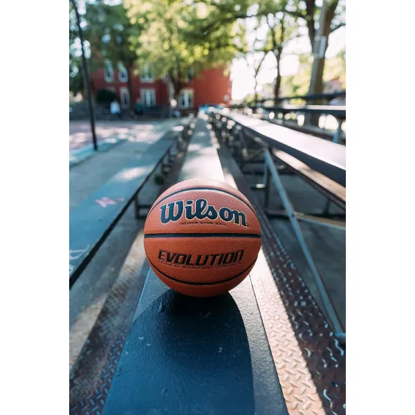WILSON Evolution Indoor Game Basketballs - Size 5, Size 6 and Size 7