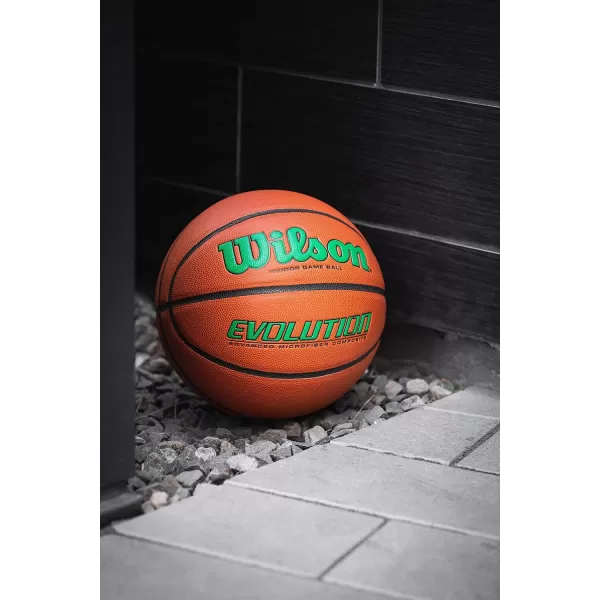 WILSON Evolution Indoor Game Basketballs - Size 5, Size 6 and Size 7