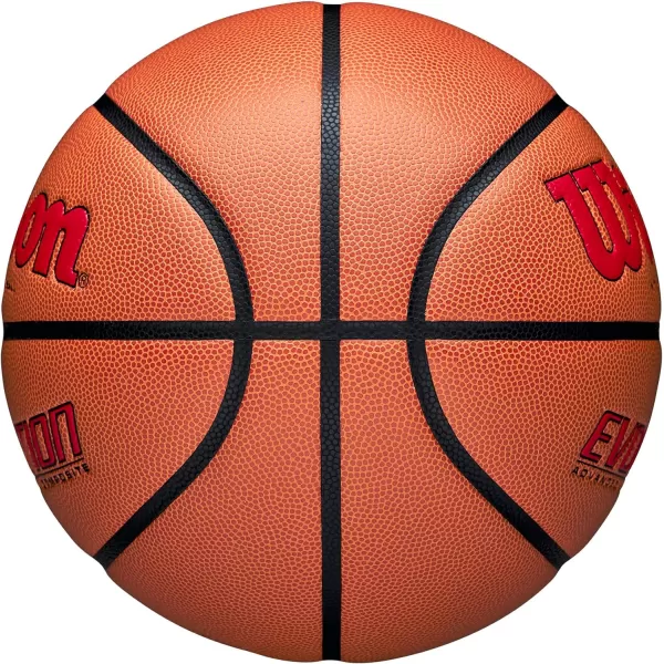 WILSON Evolution Indoor Game Basketballs - Size 5, Size 6 and Size 7