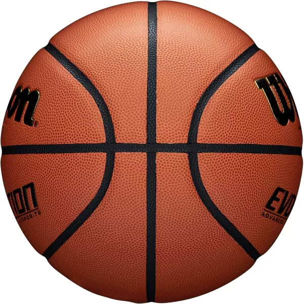 WILSON Evolution Indoor Game Basketballs - Size 5, Size 6 and Size 7