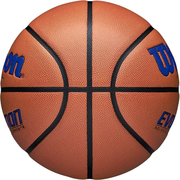 WILSON Evolution Indoor Game Basketballs - Size 5, Size 6 and Size 7
