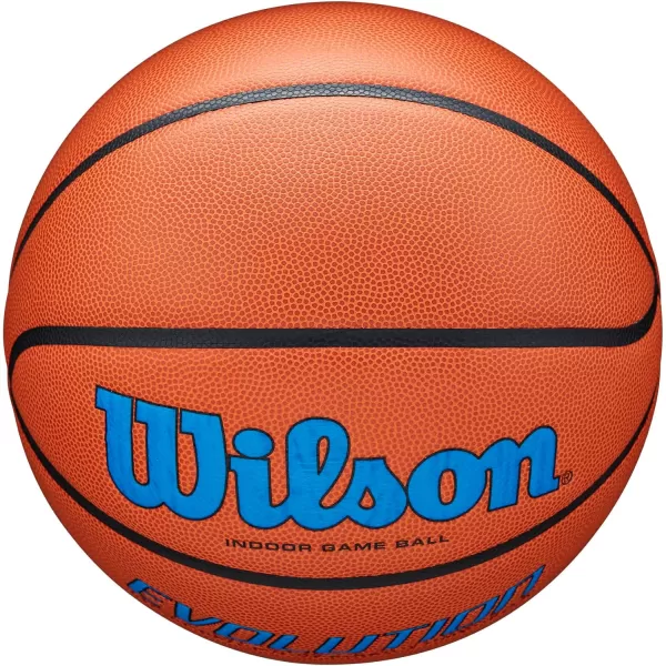 WILSON Evolution Indoor Game Basketballs - Size 5, Size 6 and Size 7