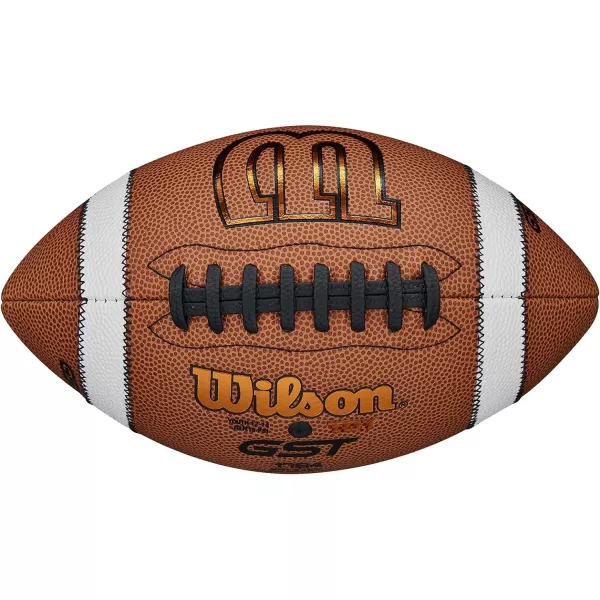 WILSON GST Composite Footballs - Tan