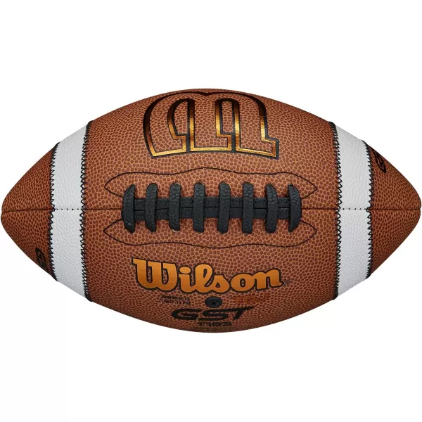 WILSON GST Composite Footballs - Tan