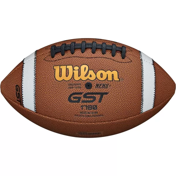 WILSON GST Composite Footballs - Tan