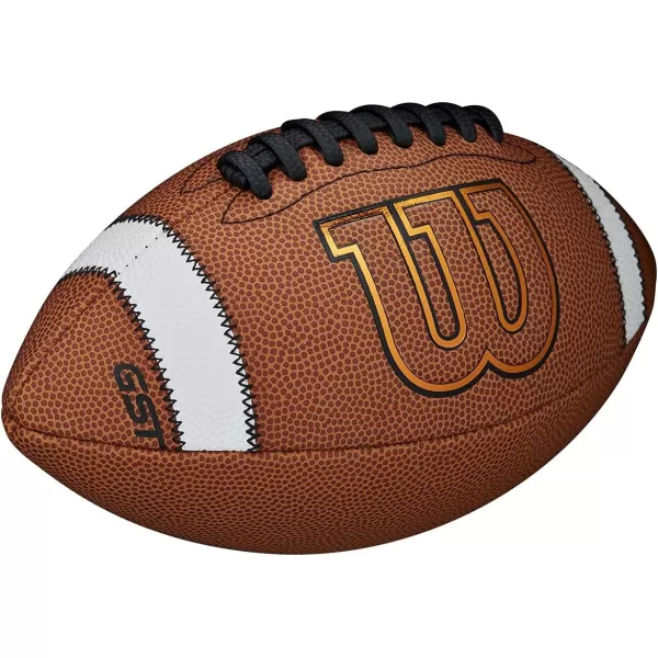 WILSON GST Composite Footballs - Tan