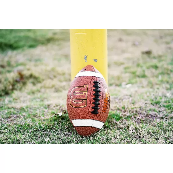 WILSON GST Composite Footballs - Tan