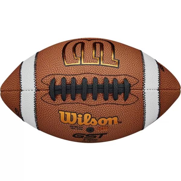 WILSON GST Composite Footballs - Tan