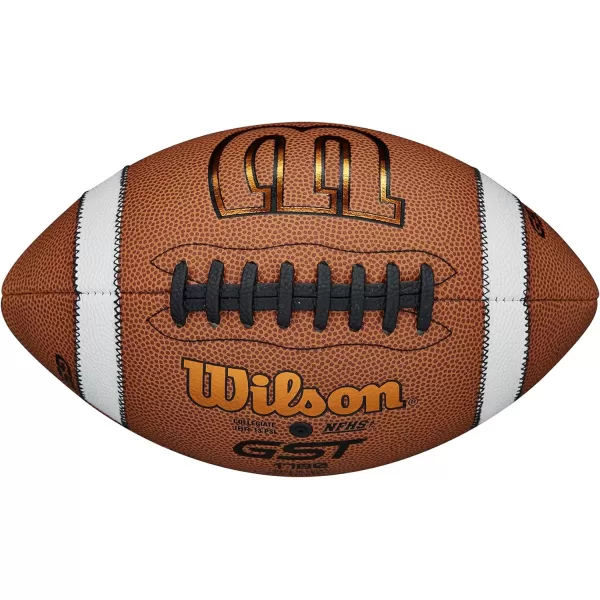 WILSON GST Composite Footballs - Tan