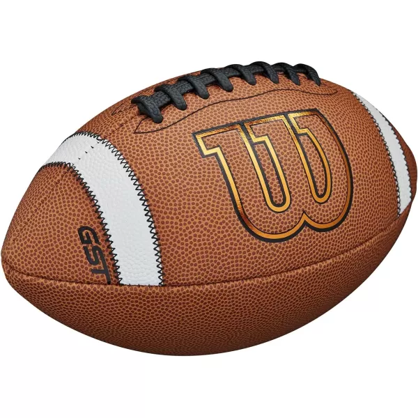 WILSON GST Composite Footballs - Tan