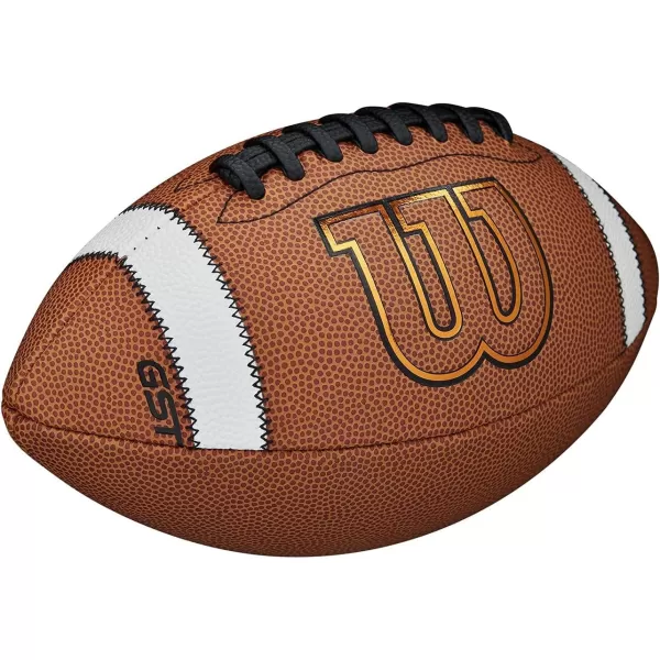 WILSON GST Composite Footballs - Tan