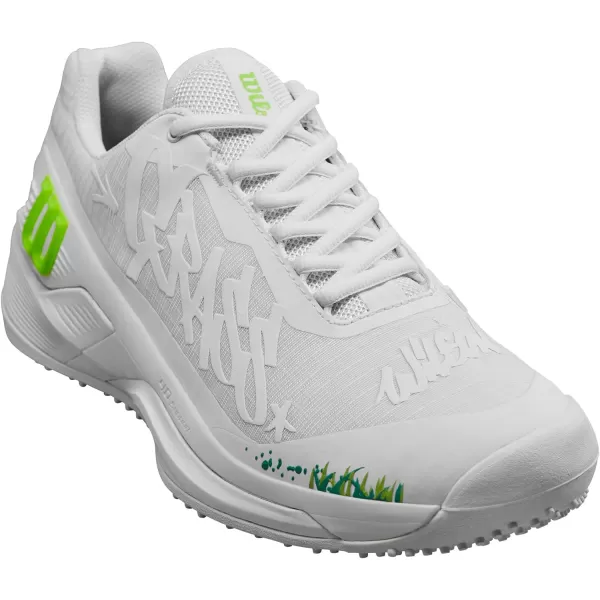 WILSON Men's Rush Pro 4.0 Hope London Edition-Grass Sneaker