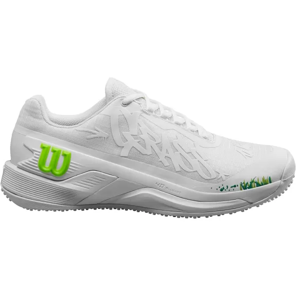WILSON Men's Rush Pro 4.0 Hope London Edition-Grass Sneaker
