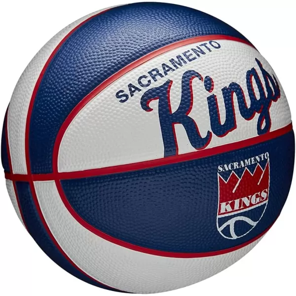 WILSON NBA Alliance Series Basketballs - Team Logo Basketballs - 29.5" and Mini Sizes