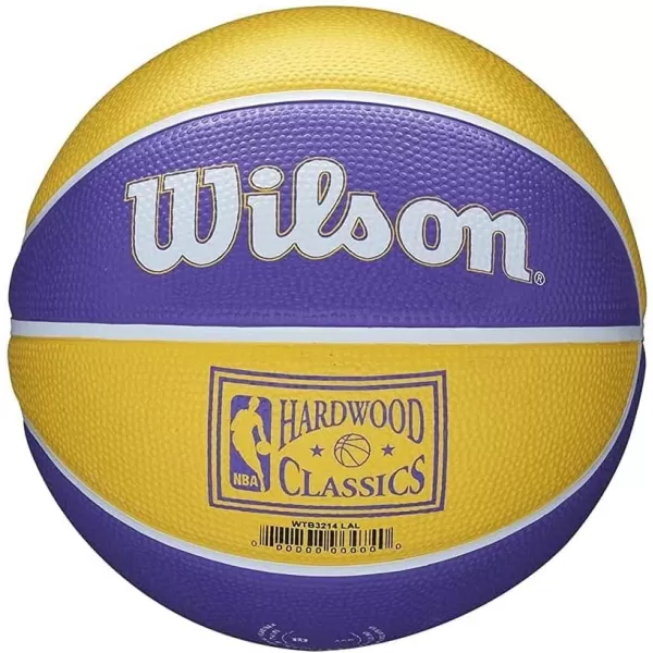 WILSON NBA Alliance Series Basketballs - Team Logo Basketballs - 29.5" and Mini Sizes