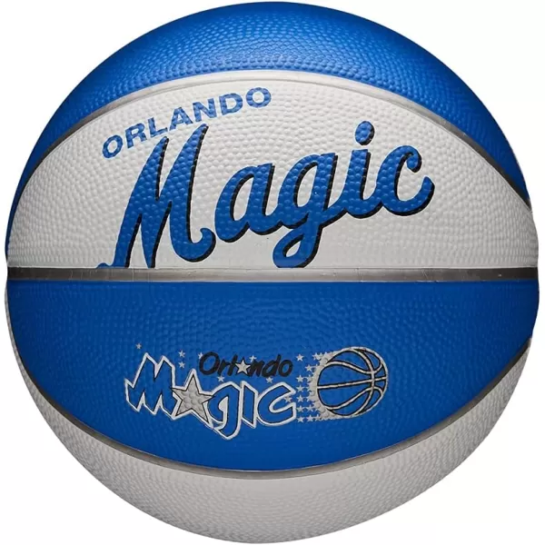 WILSON NBA Alliance Series Basketballs - Team Logo Basketballs - 29.5" and Mini Sizes