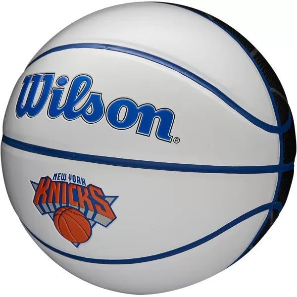WILSON NBA Alliance Series Basketballs - Team Logo Basketballs - 29.5" and Mini Sizes