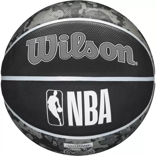 WILSON NBA Alliance Series Basketballs - Team Logo Basketballs - 29.5" and Mini Sizes