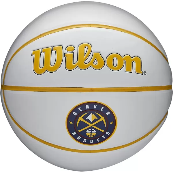 WILSON NBA Alliance Series Basketballs - Team Logo Basketballs - 29.5" and Mini Sizes