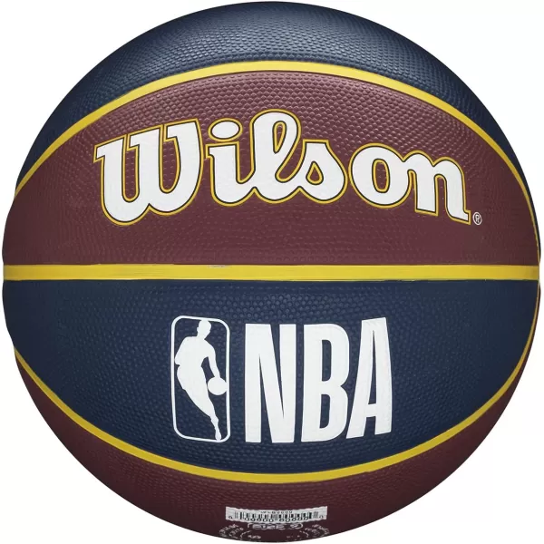 WILSON NBA Alliance Series Basketballs - Team Logo Basketballs - 29.5" and Mini Sizes
