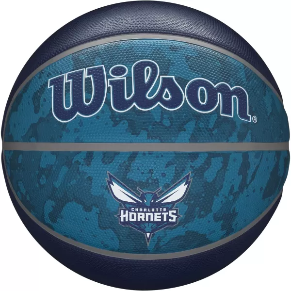 WILSON NBA Alliance Series Basketballs - Team Logo Basketballs - 29.5" and Mini Sizes