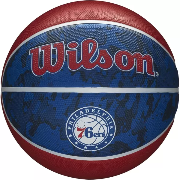 WILSON NBA Alliance Series Basketballs - Team Logo Basketballs - 29.5" and Mini Sizes