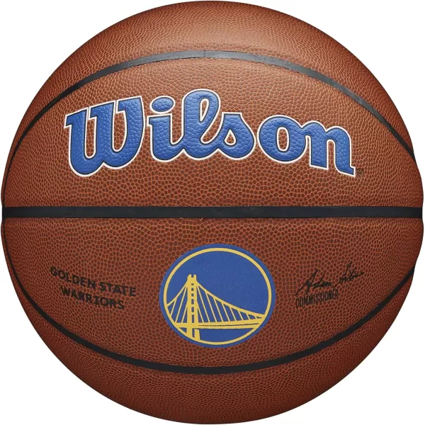 WILSON NBA Alliance Series Basketballs - Team Logo Basketballs - 29.5" and Mini Sizes