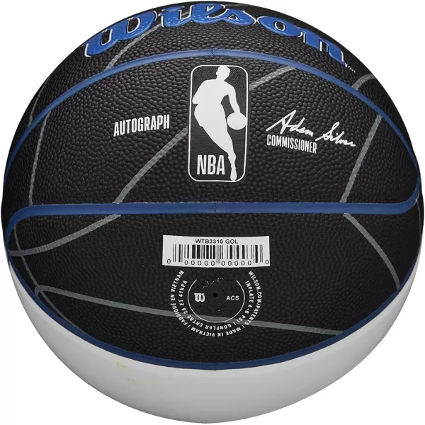 WILSON NBA Alliance Series Basketballs - Team Logo Basketballs - 29.5" and Mini Sizes
