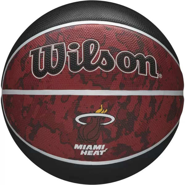 WILSON NBA Alliance Series Basketballs - Team Logo Basketballs - 29.5" and Mini Sizes