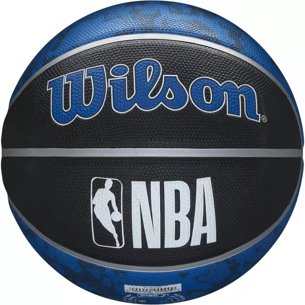 WILSON NBA Alliance Series Basketballs - Team Logo Basketballs - 29.5" and Mini Sizes