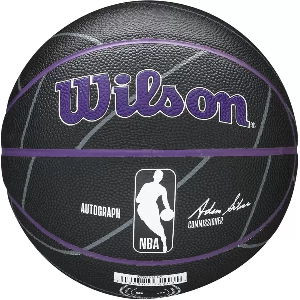 WILSON NBA Alliance Series Basketballs - Team Logo Basketballs - 29.5" and Mini Sizes