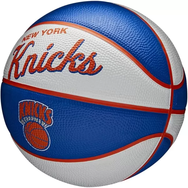 WILSON NBA Alliance Series Basketballs - Team Logo Basketballs - 29.5" and Mini Sizes