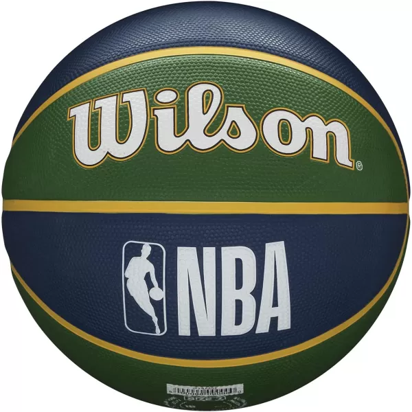 WILSON NBA Alliance Series Basketballs - Team Logo Basketballs - 29.5" and Mini Sizes