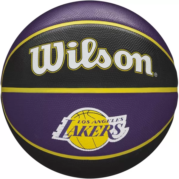 WILSON NBA Alliance Series Basketballs - Team Logo Basketballs - 29.5" and Mini Sizes