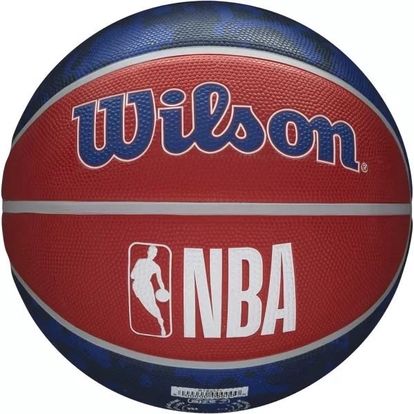 WILSON NBA Alliance Series Basketballs - Team Logo Basketballs - 29.5" and Mini Sizes