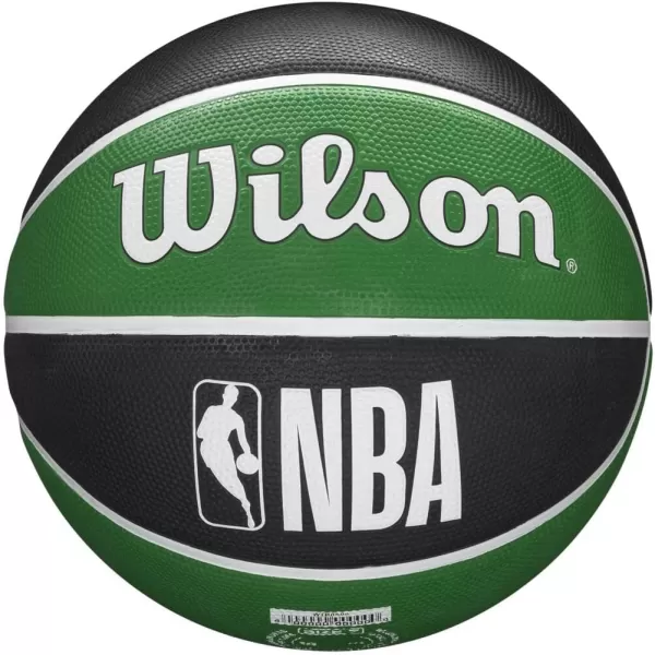 WILSON NBA Alliance Series Basketballs - Team Logo Basketballs - 29.5" and Mini Sizes
