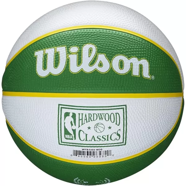 WILSON NBA Alliance Series Basketballs - Team Logo Basketballs - 29.5" and Mini Sizes