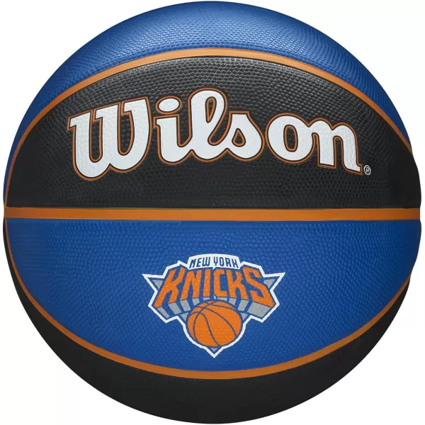 WILSON NBA Alliance Series Basketballs - Team Logo Basketballs - 29.5" and Mini Sizes