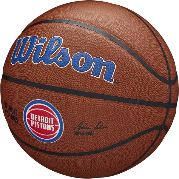 WILSON NBA Alliance Series Basketballs - Team Logo Basketballs - 29.5" and Mini Sizes