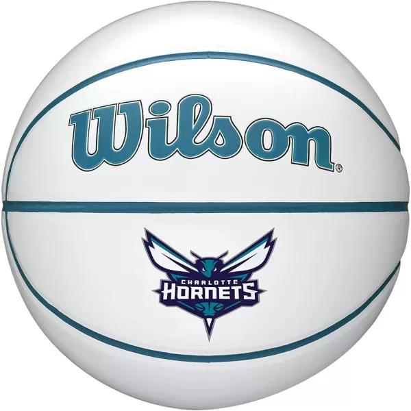 WILSON NBA Alliance Series Basketballs - Team Logo Basketballs - 29.5" and Mini Sizes