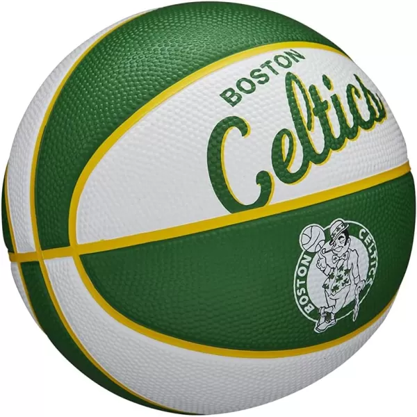 WILSON NBA Alliance Series Basketballs - Team Logo Basketballs - 29.5" and Mini Sizes