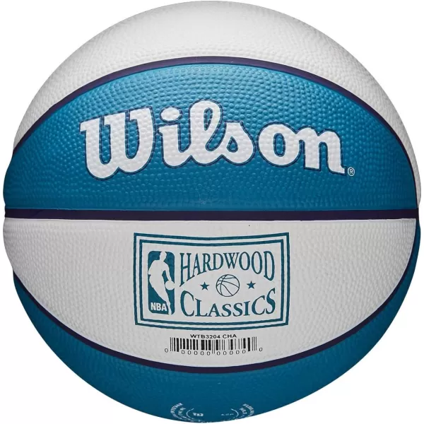 WILSON NBA Alliance Series Basketballs - Team Logo Basketballs - 29.5" and Mini Sizes