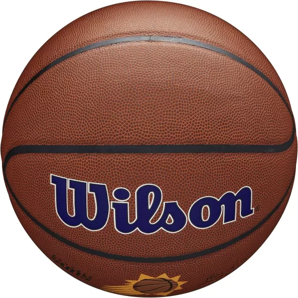 WILSON NBA Alliance Series Basketballs - Team Logo Basketballs - 29.5" and Mini Sizes