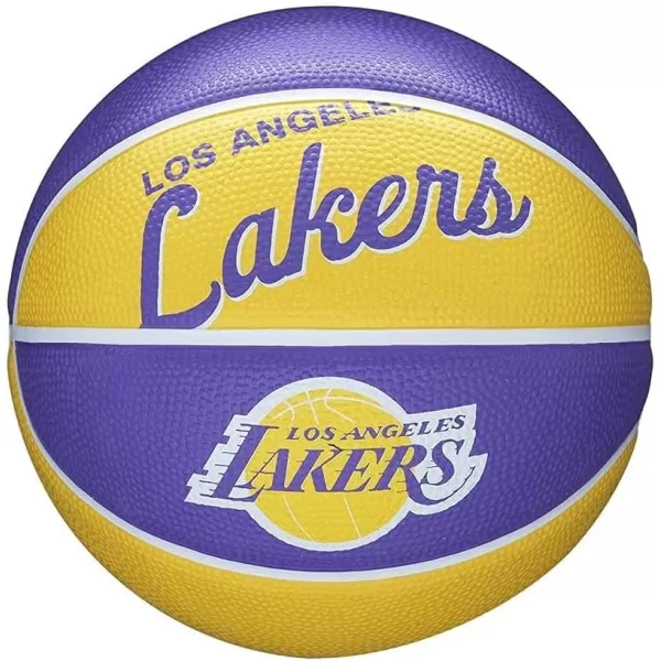 WILSON NBA Alliance Series Basketballs - Team Logo Basketballs - 29.5" and Mini Sizes