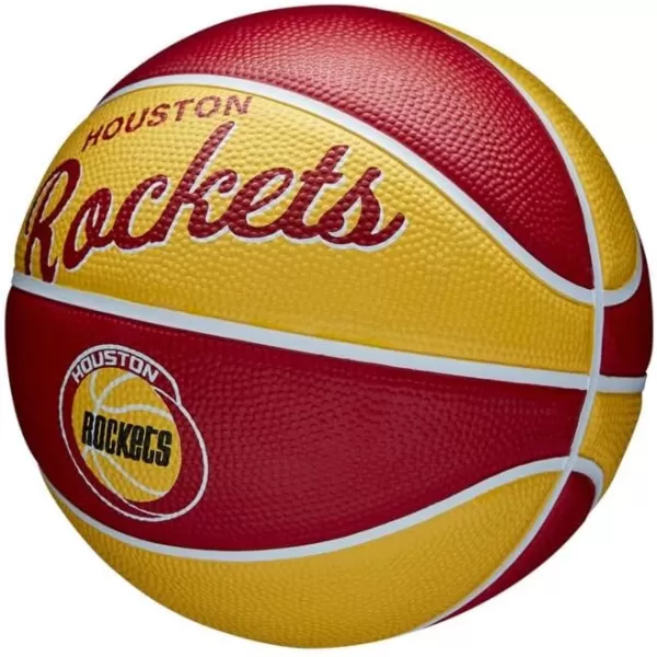 WILSON NBA Alliance Series Basketballs - Team Logo Basketballs - 29.5" and Mini Sizes