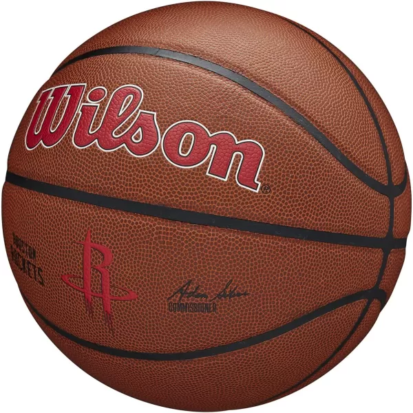 WILSON NBA Alliance Series Basketballs - Team Logo Basketballs - 29.5" and Mini Sizes