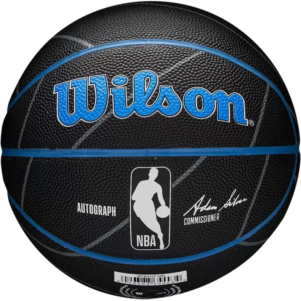 WILSON NBA Alliance Series Basketballs - Team Logo Basketballs - 29.5" and Mini Sizes